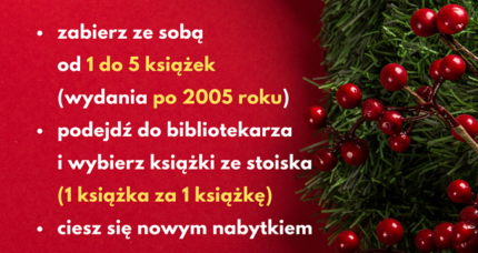 Książka za książkę