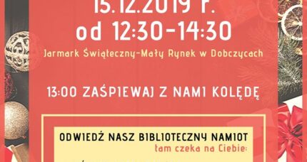 Z biblioteką na Jarmarku!