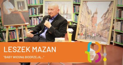 LESZEK MAZAN W BIBLIOTECE