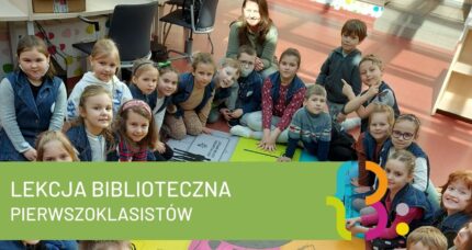 PIERWSZOKLASIŚCI W BIBLIOTECE