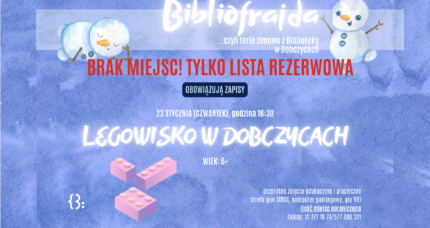 Legowisko w Dobczycach