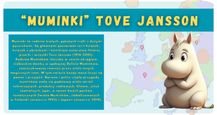 Pierwsza naklejka – „Muminki” Tove Jansson