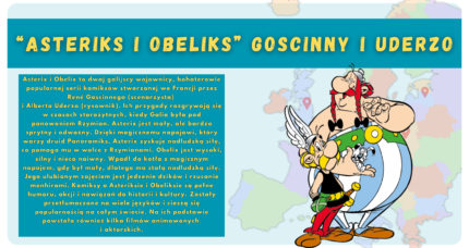 PIĄTA NAKLEJKA – „ASTERIKS I OBELIKS” GOSCINNY i UDERZO