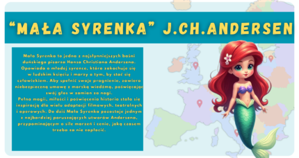 Czwarta naklejka – „Mała syrenka” J.Ch. Andersen