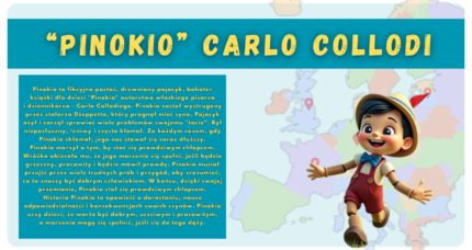Szósta naklejka – „Pinokio” Carlo Collodi