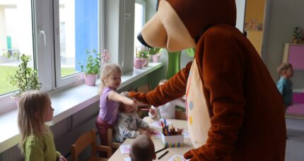 Rozdanie nagród w Przedszkolu Samorządowym nr 3 w Dobczycach