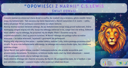 Piąta naklejka – „Opowieści z&nbsp;Narnii” C.S. Lewis