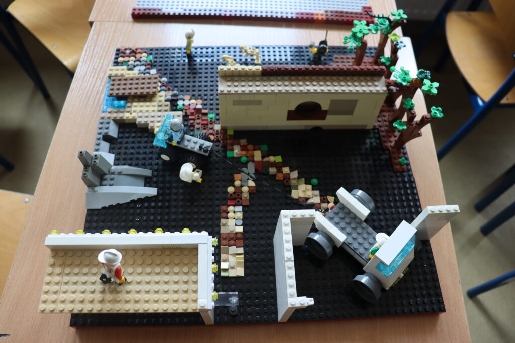 Budowla z LEGO.